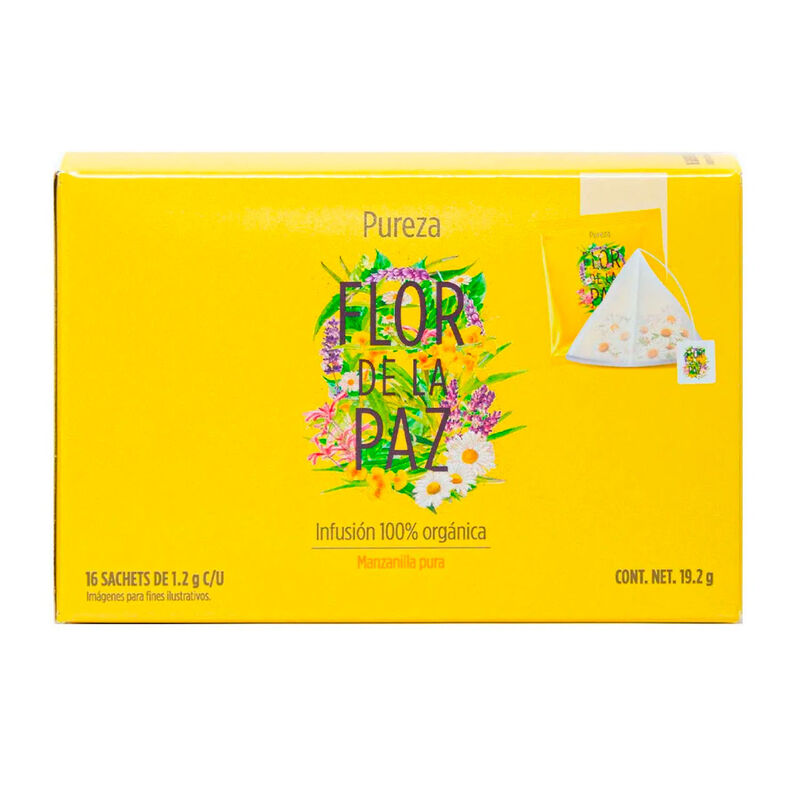 TE PUREZA FLOR DE LA PAZ SACHETS 16 PZ image number null