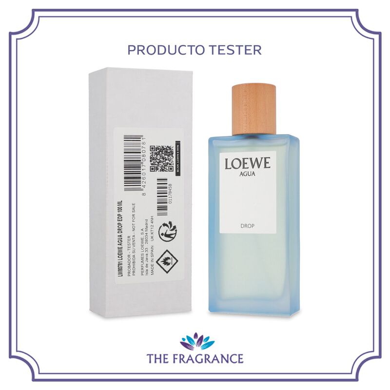 Tester Loewe Agua Drop 100ml Edp Spray image number null