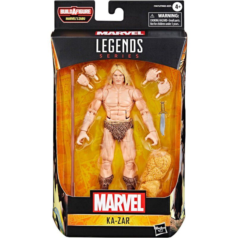 Figura Ka-Zar Marvel Legends Build-A-Figura Art... image number null