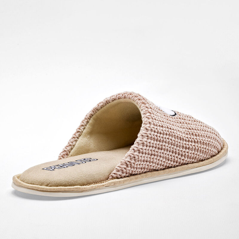 Arra Pantufla para mujer beige blanco image number null