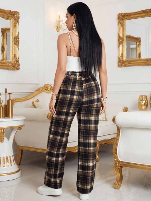 Set 2 Pants De Corte Ancho Malabis Pant-059 Neg... image number null
