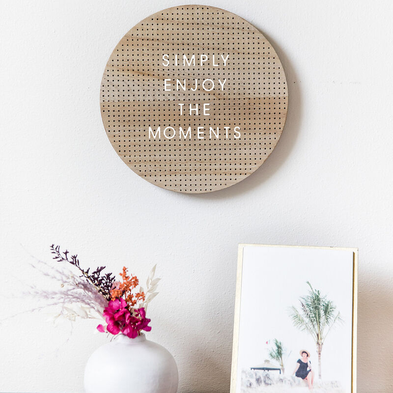 Tablero Letras C&iacute;rculo image number null