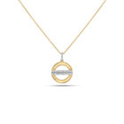 Dije Oro Amarillo 14k Con Diamante 8 Pts | Bizzarro