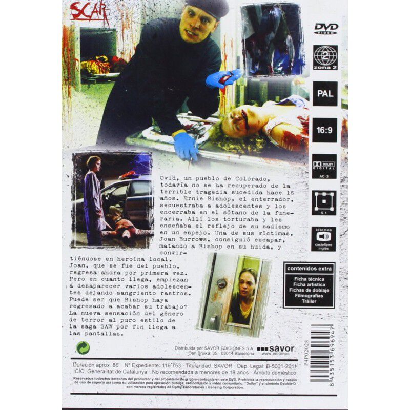 Scar [dvd] (2007) image number null