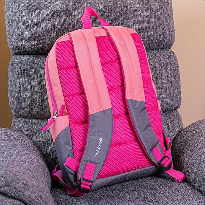 TechZone Rainbow Mochila para laptop de 16 Pulg... image number null