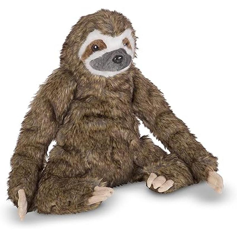 Melissa & Doug Peluche Realista De Perezoso, 14... image number null