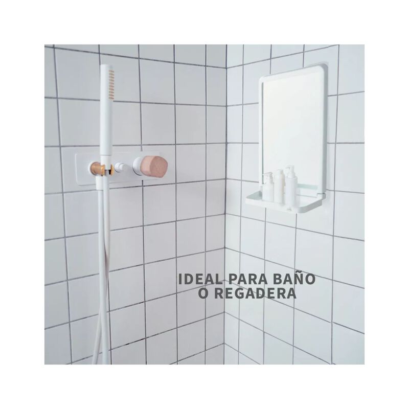 Espejo De Succi&oacute;n Para Ba&ntilde;o Namaro Design image number null