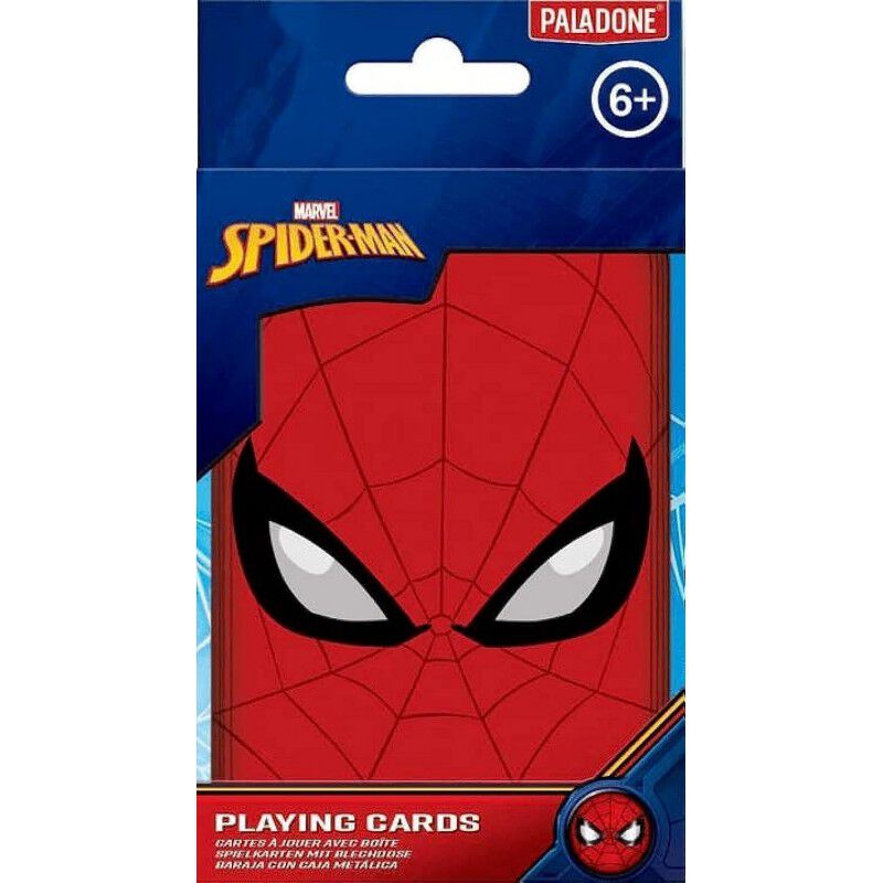 Baraja De Cartas Spider-Man Marvel Con Caja Met... image number null