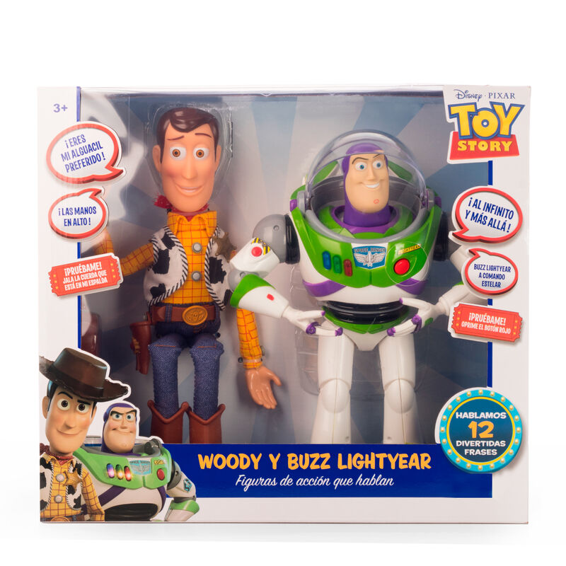 Woody Y Buzz Lightyear Amigos Parlantes Toy Sto... image number null