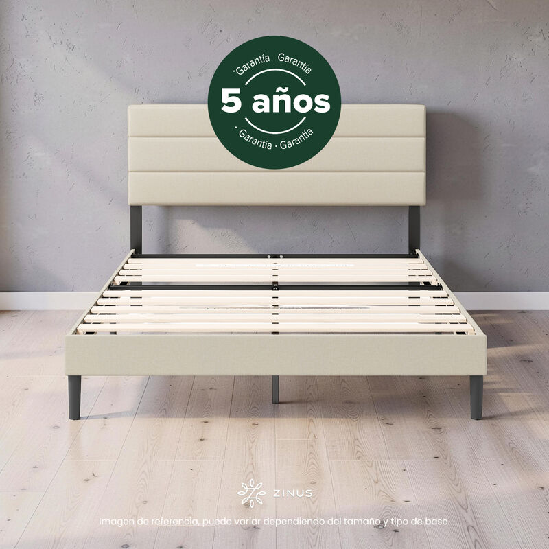 Zinus Piper | Cama Con Dise&ntilde;o En L&iacute;neas Queen S... image number null