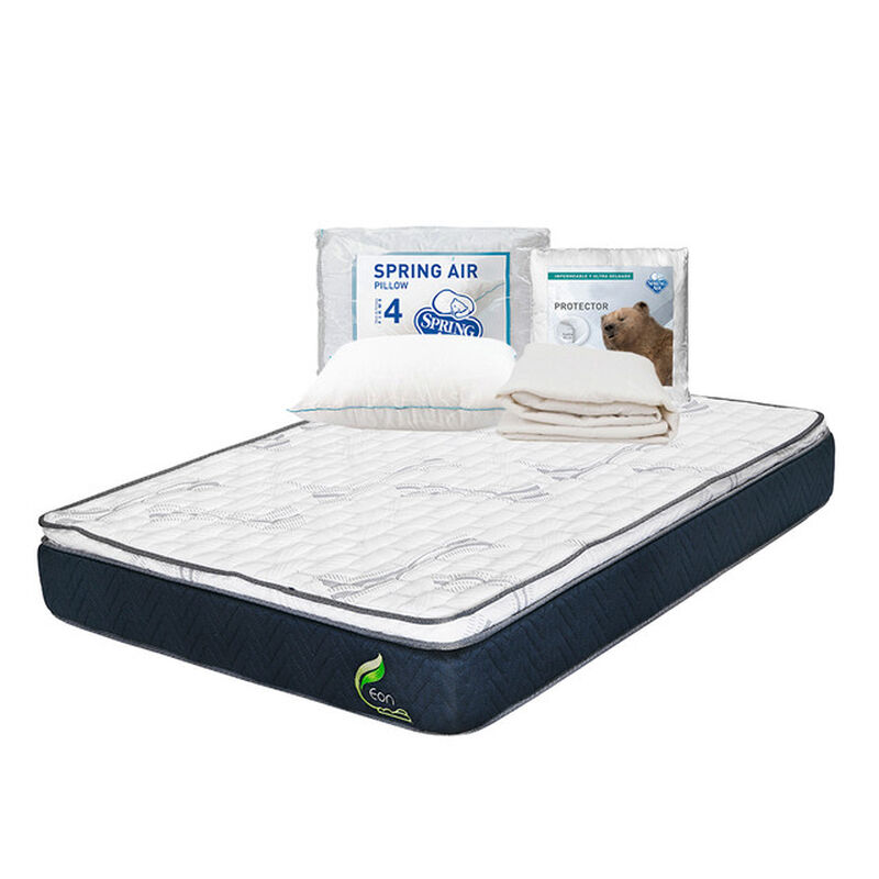 Colch&oacute;n Queen Size Eon + Almohada de Osos + Pro... image number null