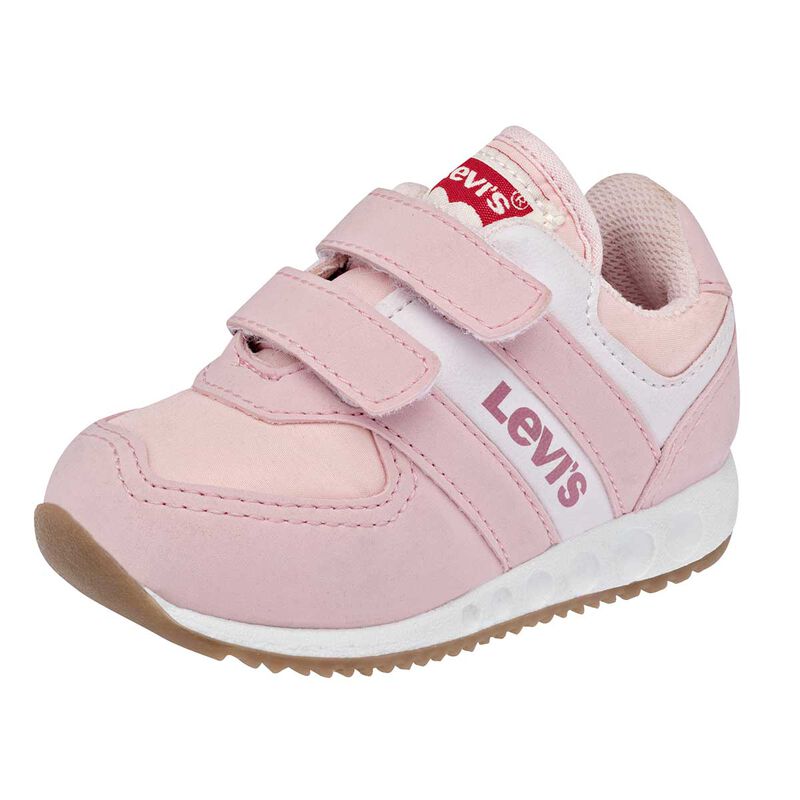 Levi's Tenis para beb&eacute; ni&ntilde;a rosa blanco image number null