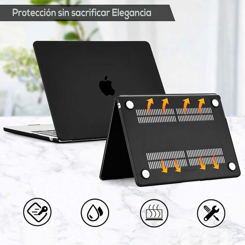 Funda TECHPROTECTUS para MacBook Air 15 Negra M... image number null