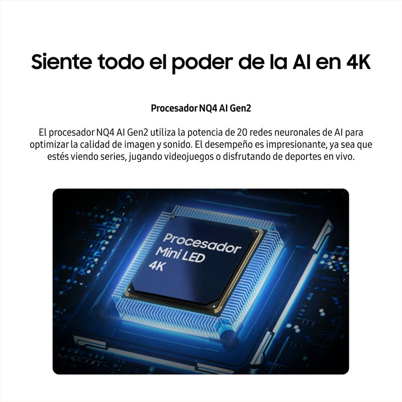 Pantalla Samsung 65" Neo Qled Qn70h 4k Smart Tv... image number null