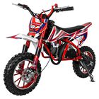 Moto Cross Pocket Montable Ni&ntilde;os Motor Gasolina 45km/h Roja Little Monkey