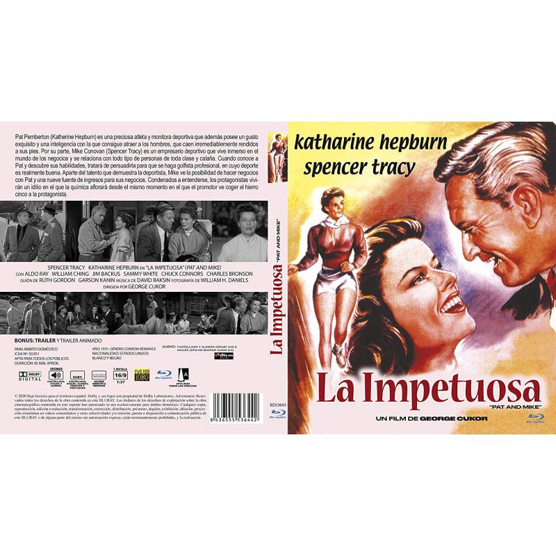 La Impetuosa [blu-ray] (1952) Pat And Mike image number null