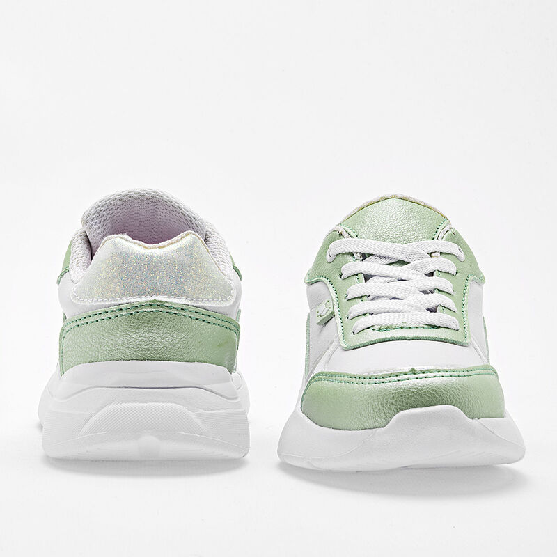 Ferrioni Tenis urbano para ni&ntilde;a blanco verde image number null