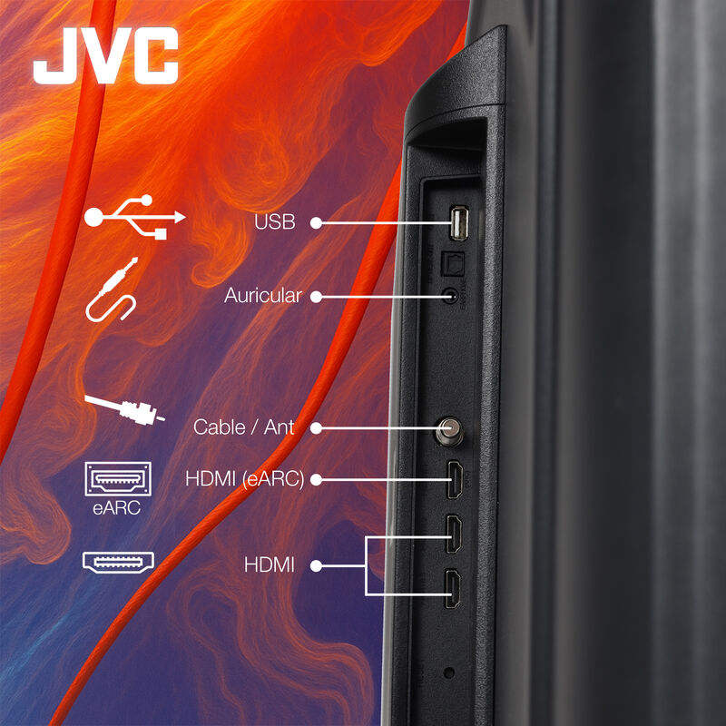 Jvc Pantalla Smart Tv 43 Pulgadas Full Hd Led F... image number null