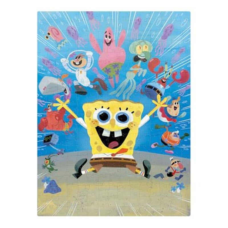 Rompecabezas Bob Esponja 300 Piezas Caja De Met... image number null