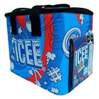 Hielera 18 Unidades Bolis Icee Congeladas Sabor Cereza Y Mora Azul