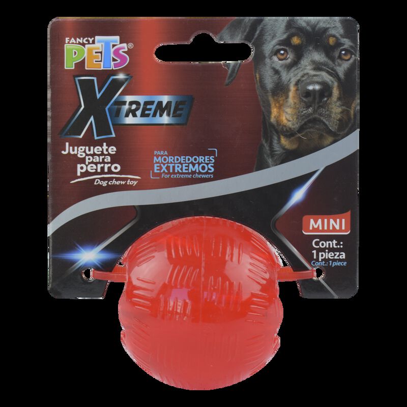 Fancy Pets Juguete Xtreme Bola Rojo para Perro ... image number null