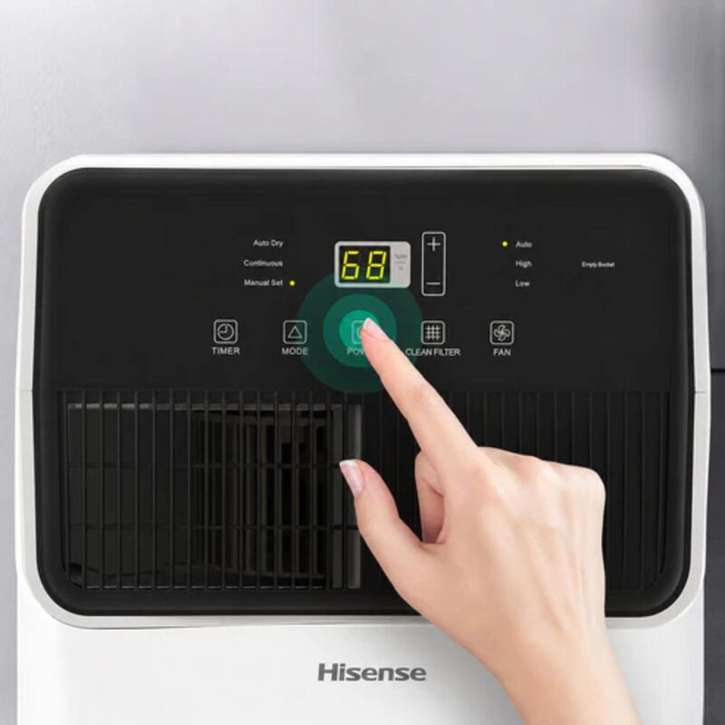 Deshumidificador Hisense 23.7 Litros Blanco Dh5... image number null