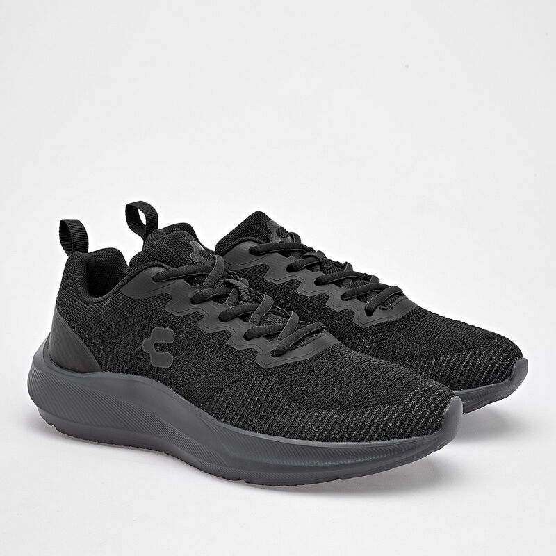 Charly Tenis Deportivo Para Mujer Negro Cod 129... image number null