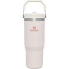 Stanley IceFlow Flip Straw Tumbler 30 OZ, ROSE QUARTZ. Vaso de acero inoxidable con pajilla