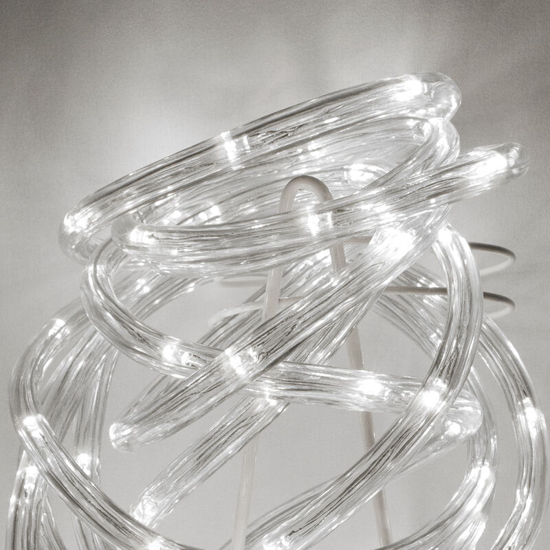 Serie manguera navide&ntilde;a LED luz blanca 10 Metro... image number null
