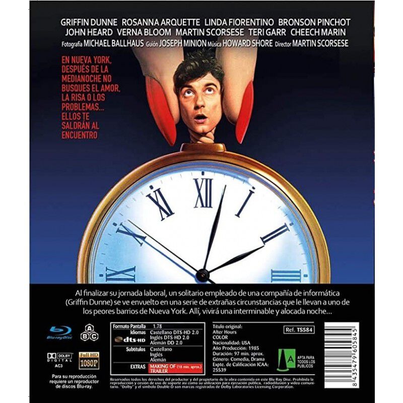 &iexcl;Jo, Qu&eacute; Noche! [Blu-ray] (1985) After Hours image number null