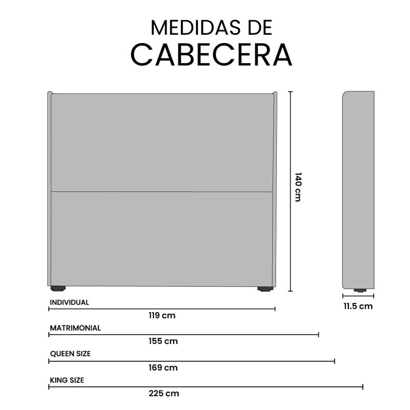 Cabecera King Size Bruks Arena image number null