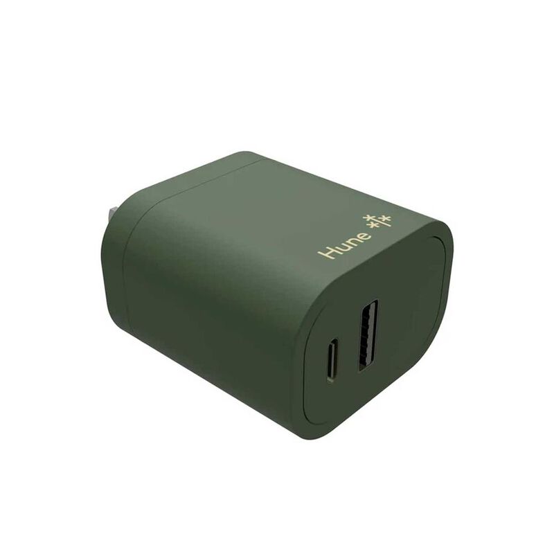 Cargador Rapido HUNE doble salida USB-A y USB-C... image number null