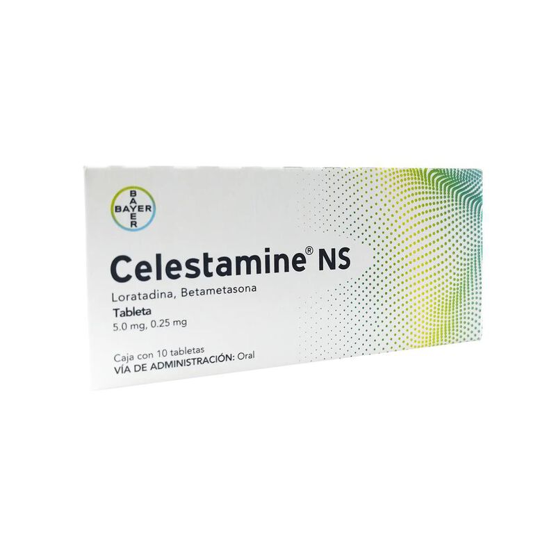 Celestamine Ns 5.0/0.25 Mg 10 Tableta(s) image number null