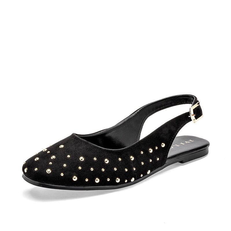 Ivi Love balerina destalonada para mujer negro ... image number null