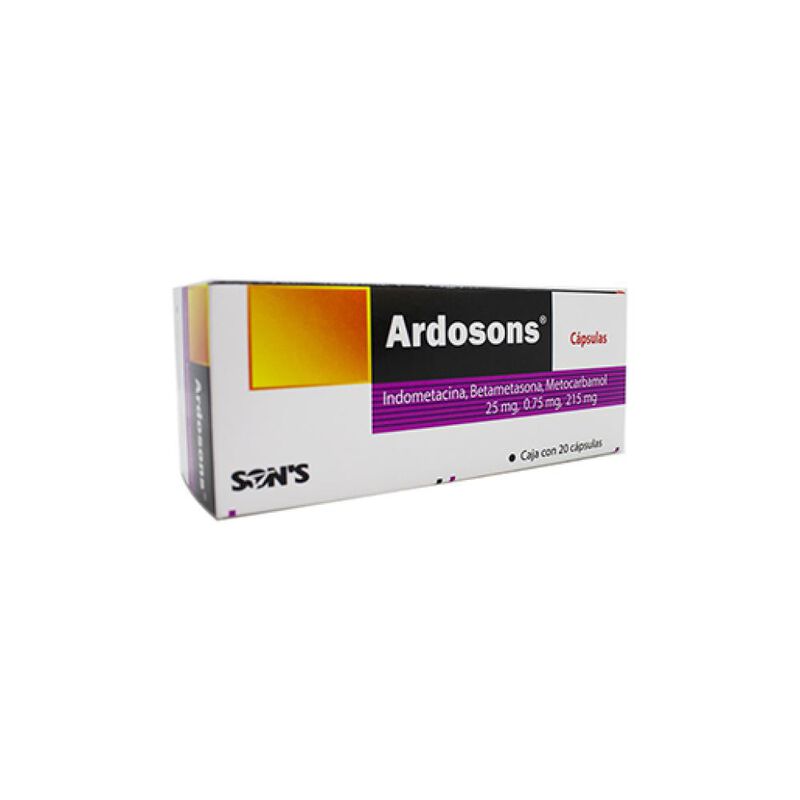 Ardosons Indometacina, Betametasona Y Metocarba... image number null