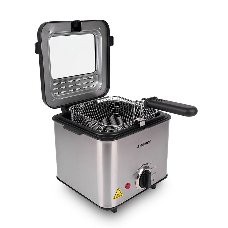 Freidora El&eacute;ctrica De Aceite 1.5l Compacta Para... image number null