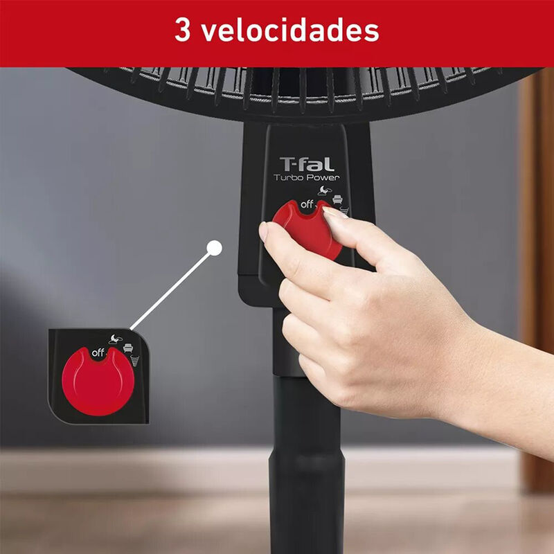 Ventilador de pedestal 18&rdquo; Silencioso T-FAL Tur... image number null