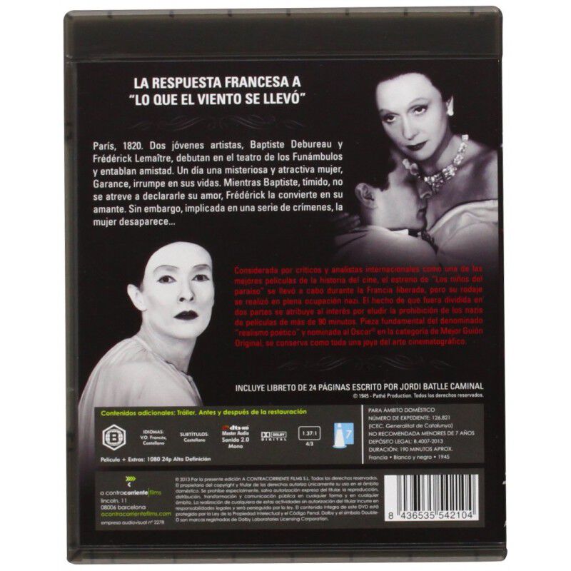 LOS NI&Ntilde;OS DEL PARAISO (BLU-RAY) image number null
