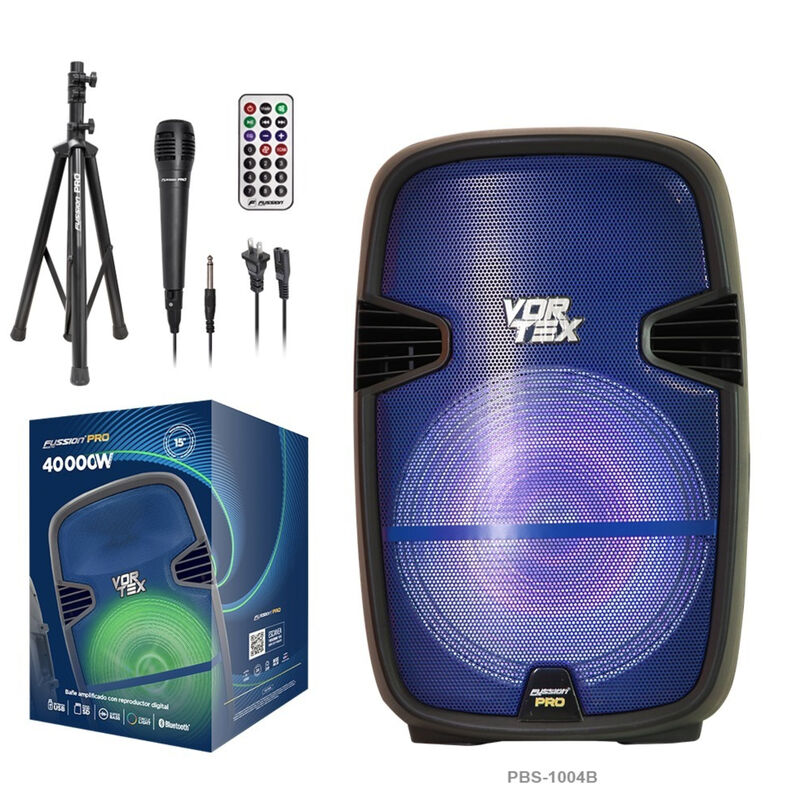 Bafle Amplificado Fussion PBS-1004B 15" Vortex ... image number null