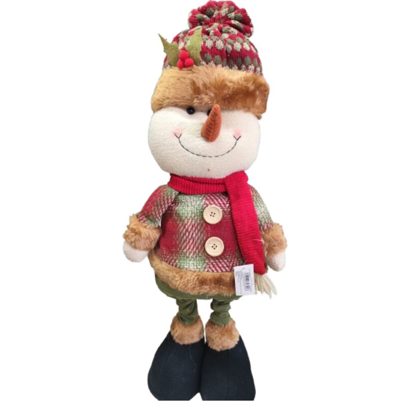 Kit Adornos Navide&ntilde;os Mu&ntilde;eco De Nieve, Santa Y ... image number null