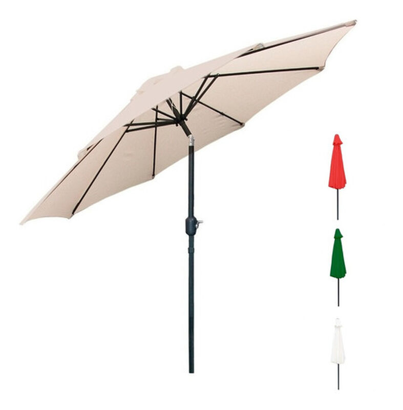 Sombrilla Jard&iacute;n 2.7m Manivela Beige Angulo Jar... image number null