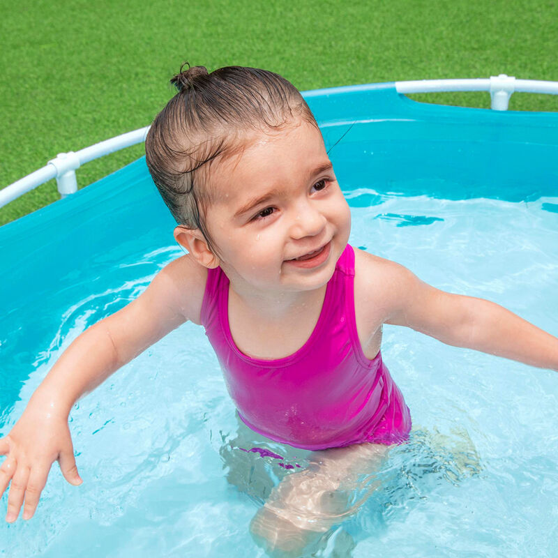 Alberca R&iacute;gida con Estructura Redonda 1.52M X 3... image number null