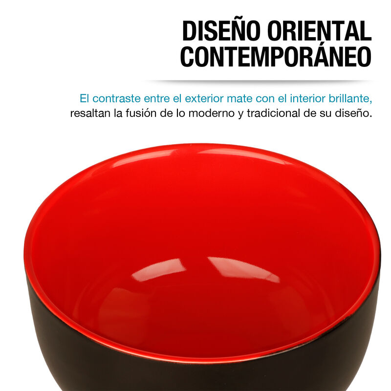 4 Bowls de Cer&aacute;mica para Ramen image number null