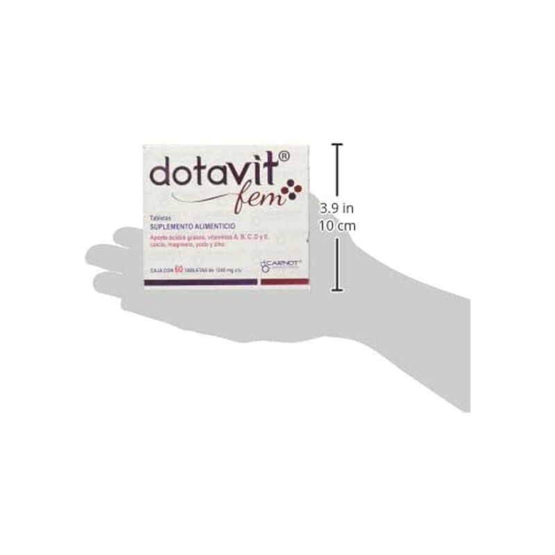 Dotavit Fem Suplemento Alimenticio 60 Tabletas image number null