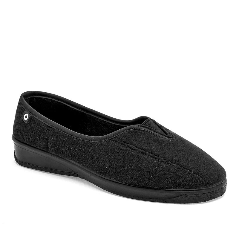Mora Confort Pantufla para mujer negro image number null