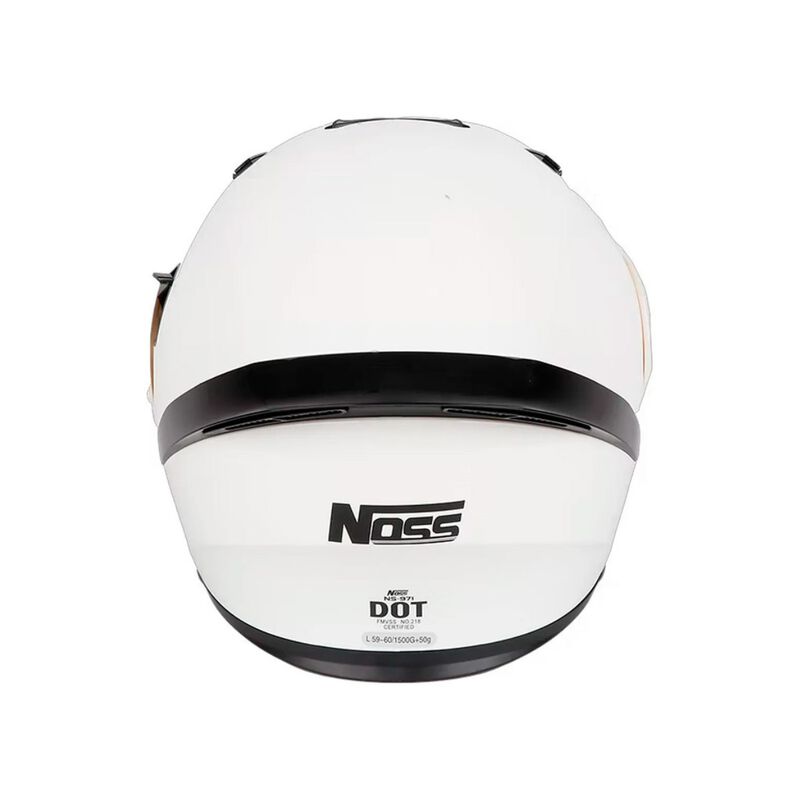 Casco Noss Ns-971 Abatible S&oacute;lido Blanco Xxl image number null