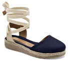 Been Class Zapatos para mujer marino beige BAJA