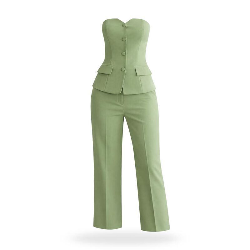 Conjunto Sastre Strapless image number null