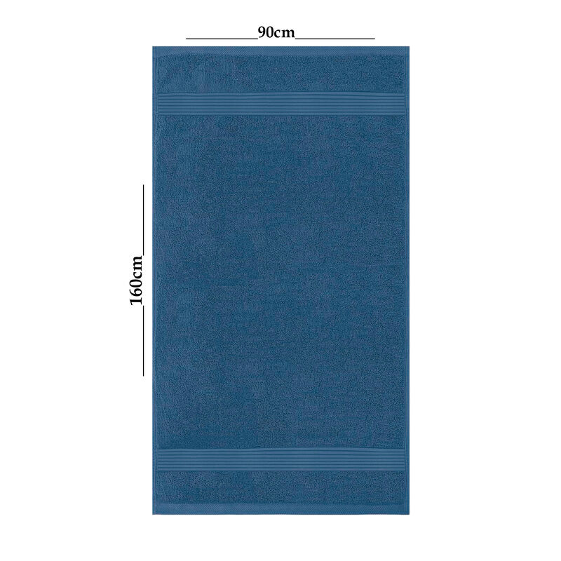 Toalla Segovia ba&ntilde;o 90cm X 160cm Demin image number null