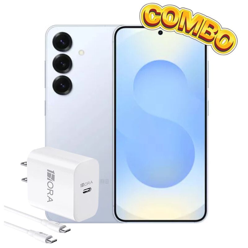 Combo Galaxy S25 256GB/12RAM Azul + Adaptador d... image number null